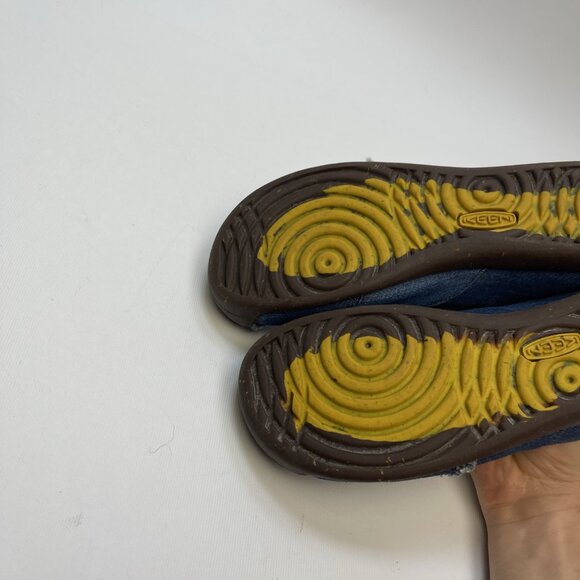 Keen The Good Jean Project Mary Jane Denim Shoes Sz 7 US Limited Edition Slip On - Picture 6 of 12